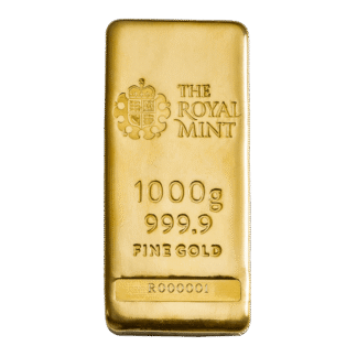 1kg Gold Bullion Cast Bar